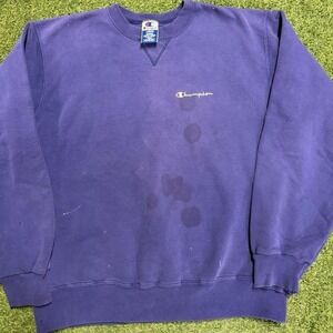 Champion purple crewneck sweatshirt Size L #loungewear #sweatshirt